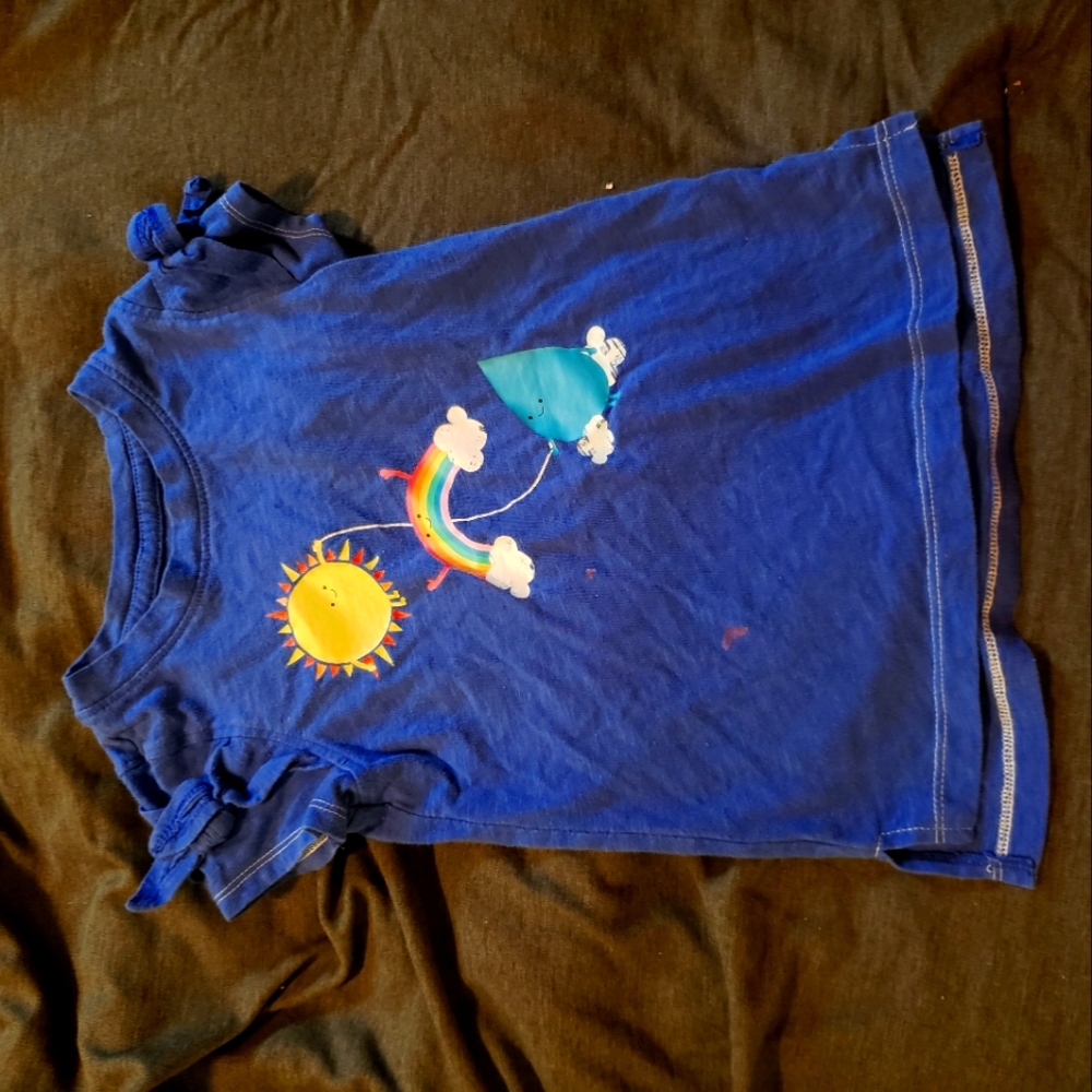 Cat & Jack, 4T, Blue Shirt